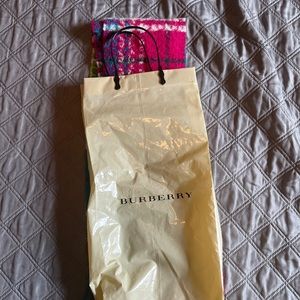 ⚠️Burberry Scarf⚠️ *One Size* Colors:Blue,Yellow, Pink